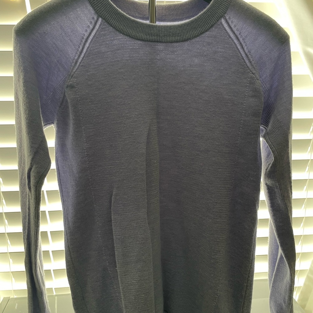 lululemon athletica Purple Crew Neck Sweater
